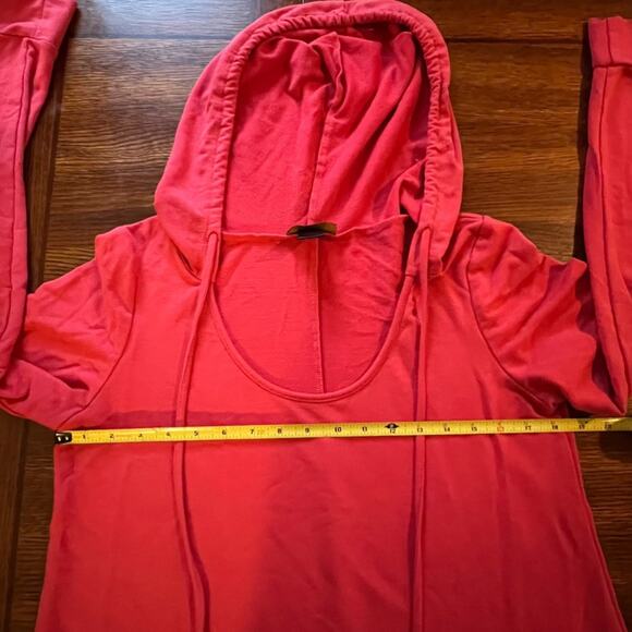 Wear Me Out Cayenne Kangaroo Hoodie Coral Color Size Small/Medium - Picture 7 of 12